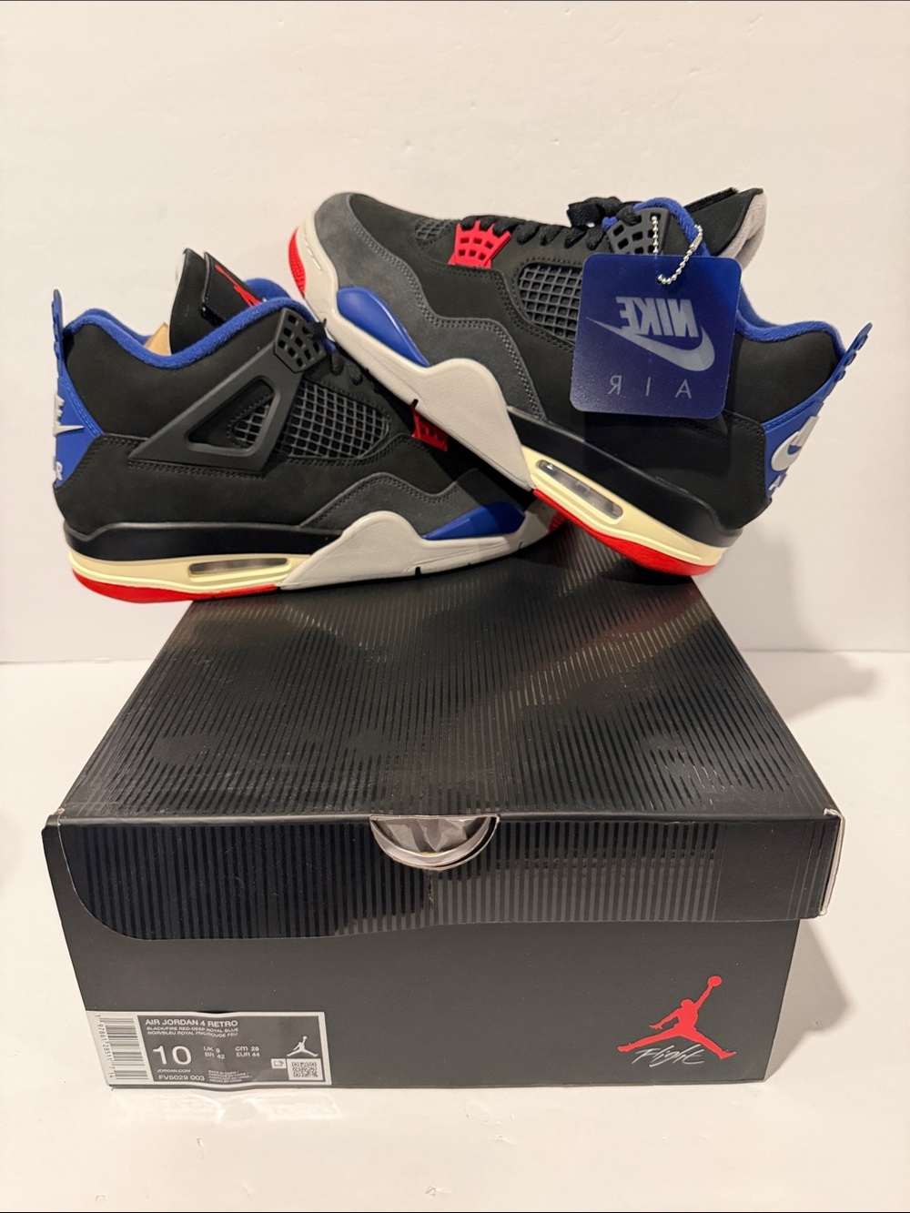 Air Jordan Retro 4 'Rare Air - White Lettering' Sz: 10 (FV5029-003)